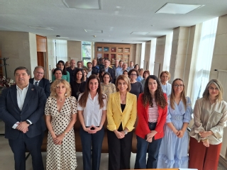 Asistentes a la reunión del grupo de trabajo